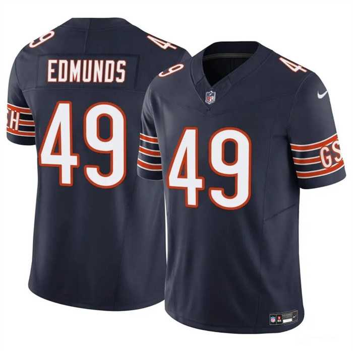 Men & Women & Youth Chicago Bears #49 Tremaine Edmunds Navy 2023 F.U.S.E. Vapor Stitched Jersey,We sell and wholesale Men & Women & Youth Chicago Bears #49 Tremaine Edmunds Navy 2023 F.U.S.E. Vapor Stitched Jersey on line form chian!